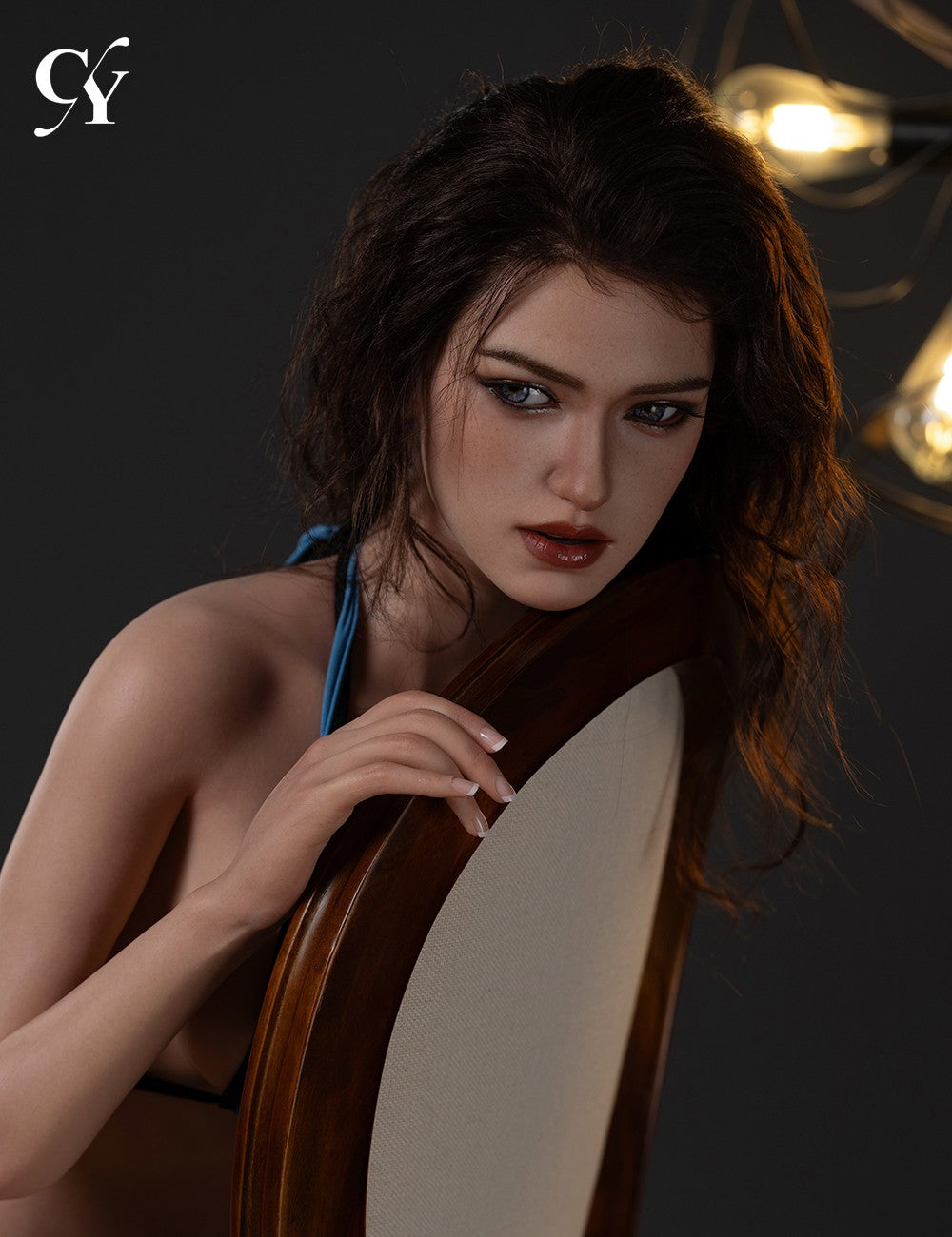 Elva poupée sexuelle (TOP CYDOLL 150 cm C-cup TPE+Silicone)