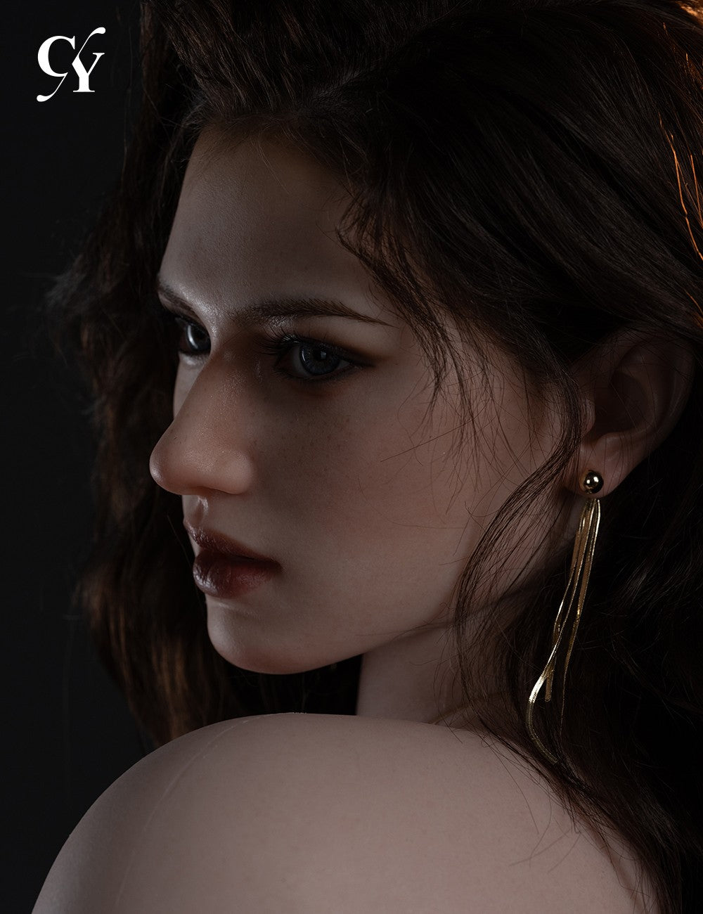 Elva poupée sexuelle (TOP CYDOLL 176 cm E-cup TPE+Silicone)