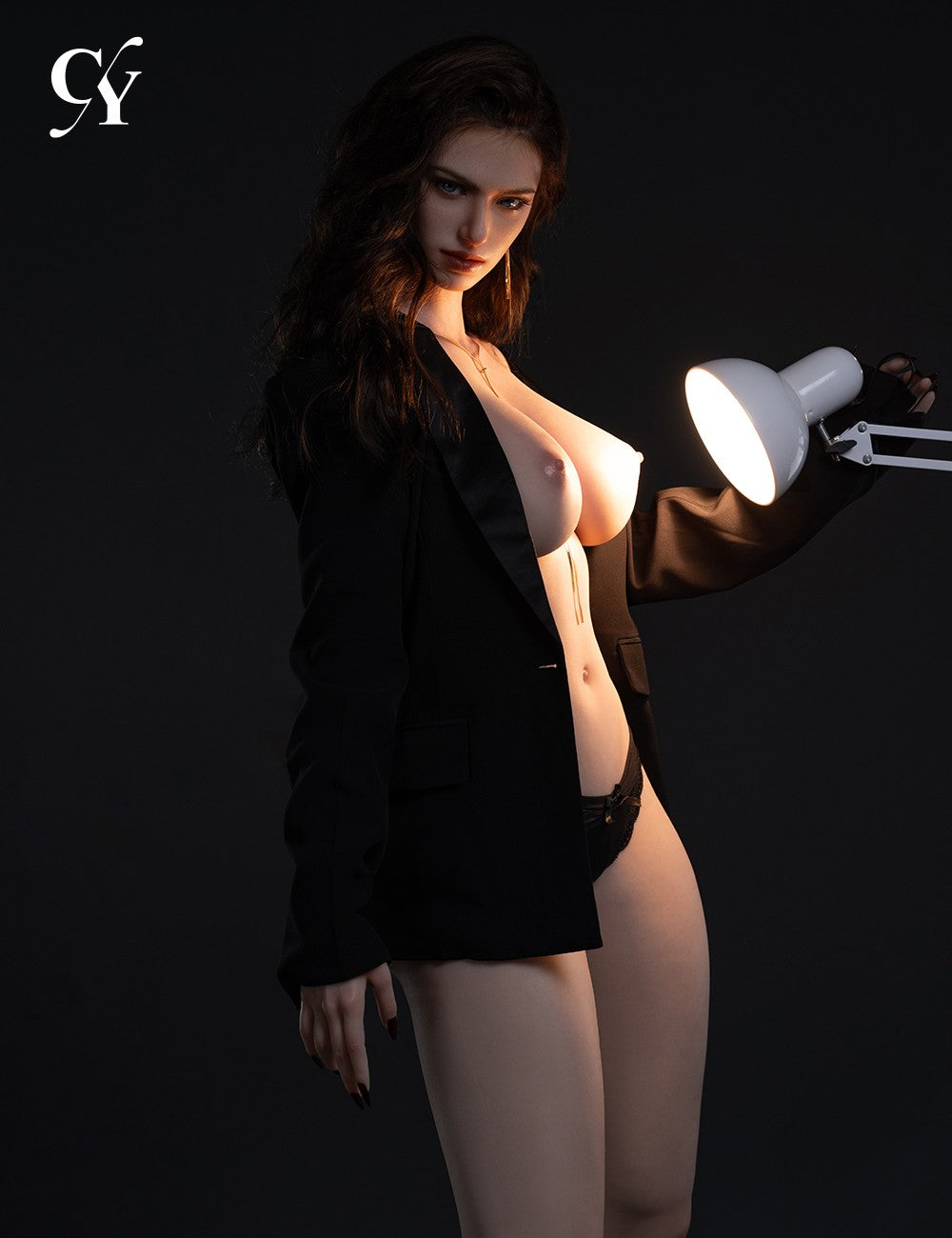 Elva poupée sexuelle (TOP CYDOLL 176cm E-Cup TPE + Silicone)