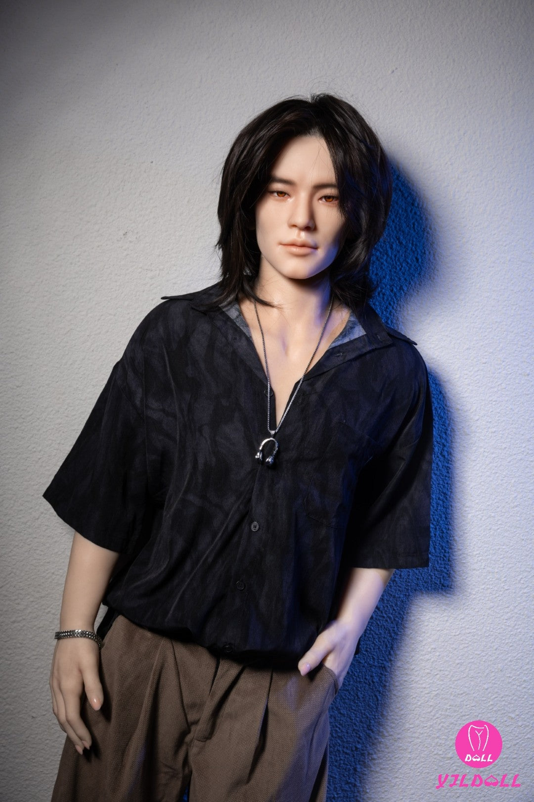 Charles Mâle poupée sexuelle (YJL Doll 177 cm (MD013 Silicone)