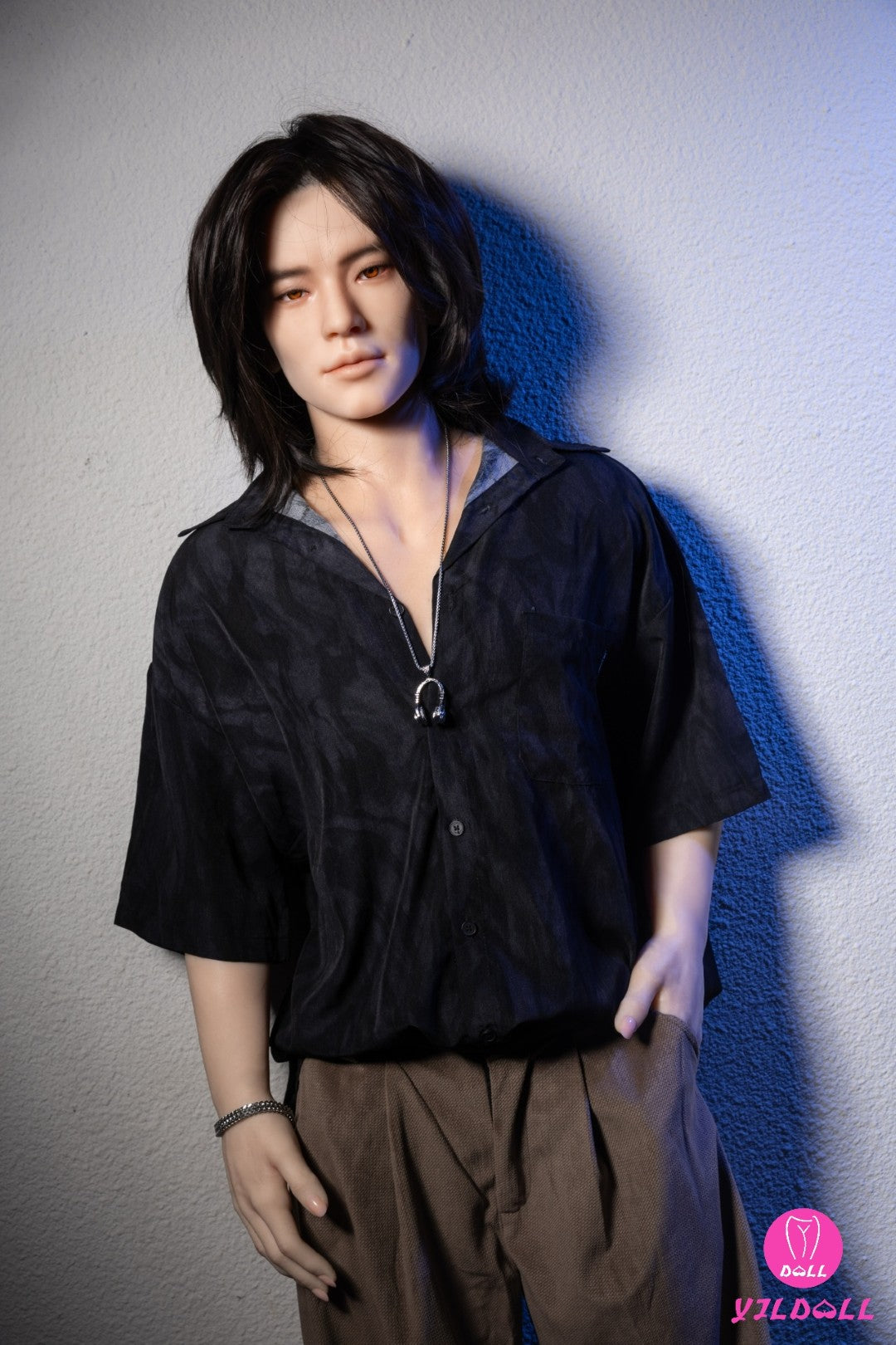 Charles Mâle poupée sexuelle (YJL Doll 177 cm (MD013 Silicone)