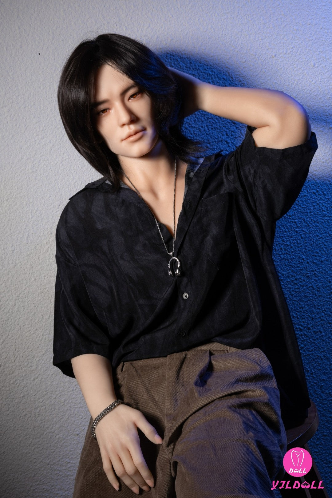 Charles Mâle poupée sexuelle (YJL Doll 177 cm (MD013 Silicone)