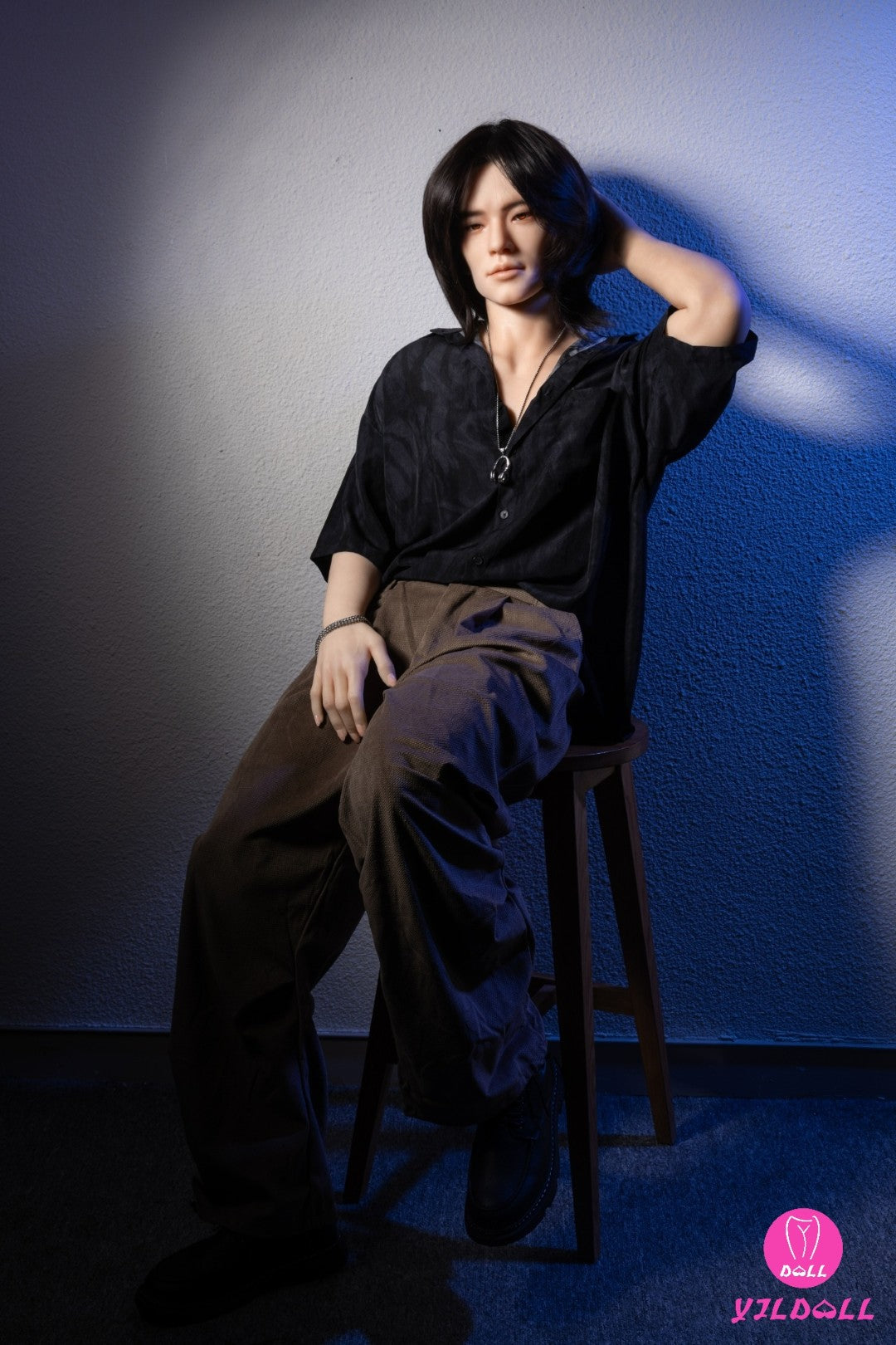 Charles Mâle poupée sexuelle (YJL Doll 177 cm (MD013 Silicone)