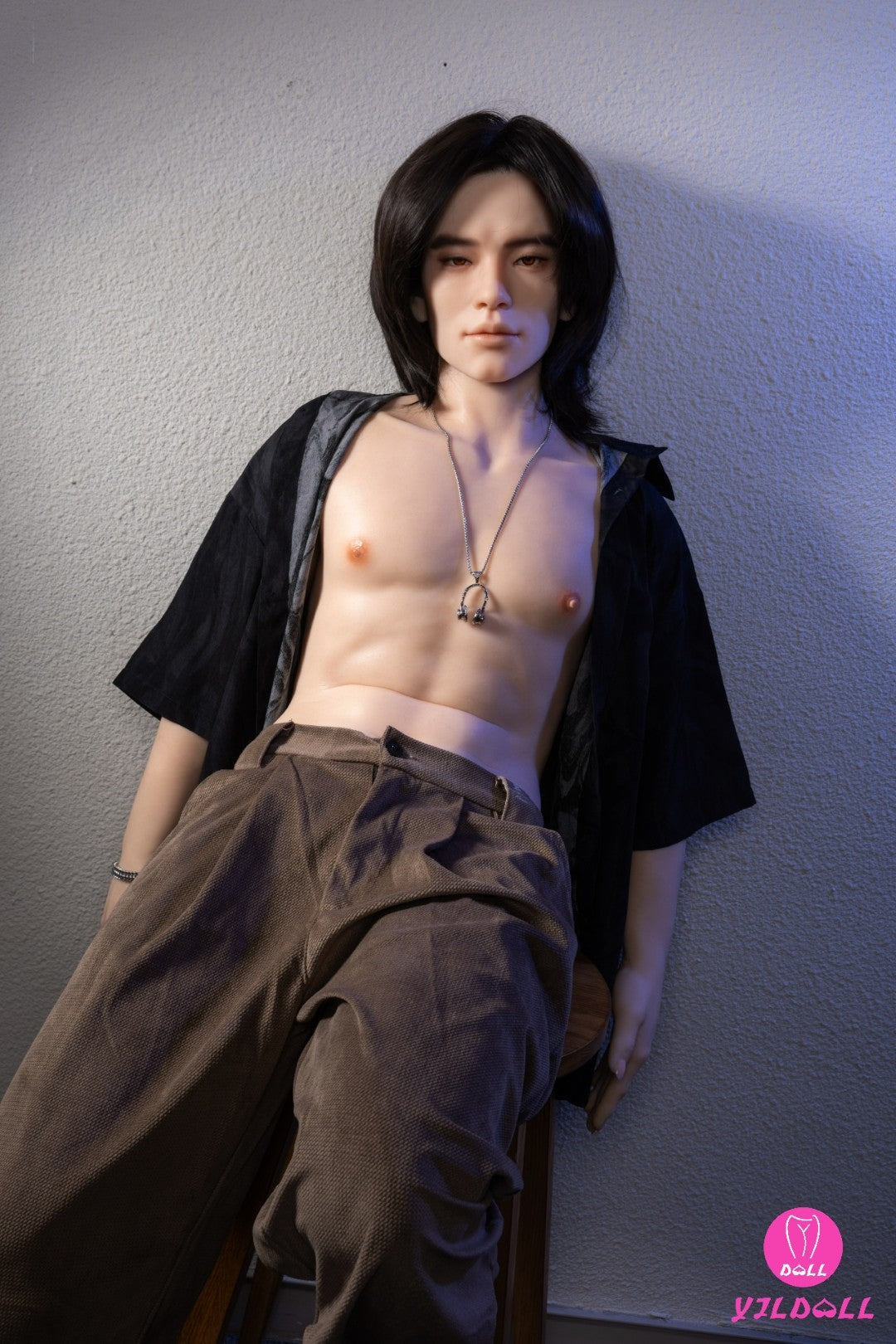 Charles Mâle poupée sexuelle (YJL Doll 177 cm (MD013 Silicone)