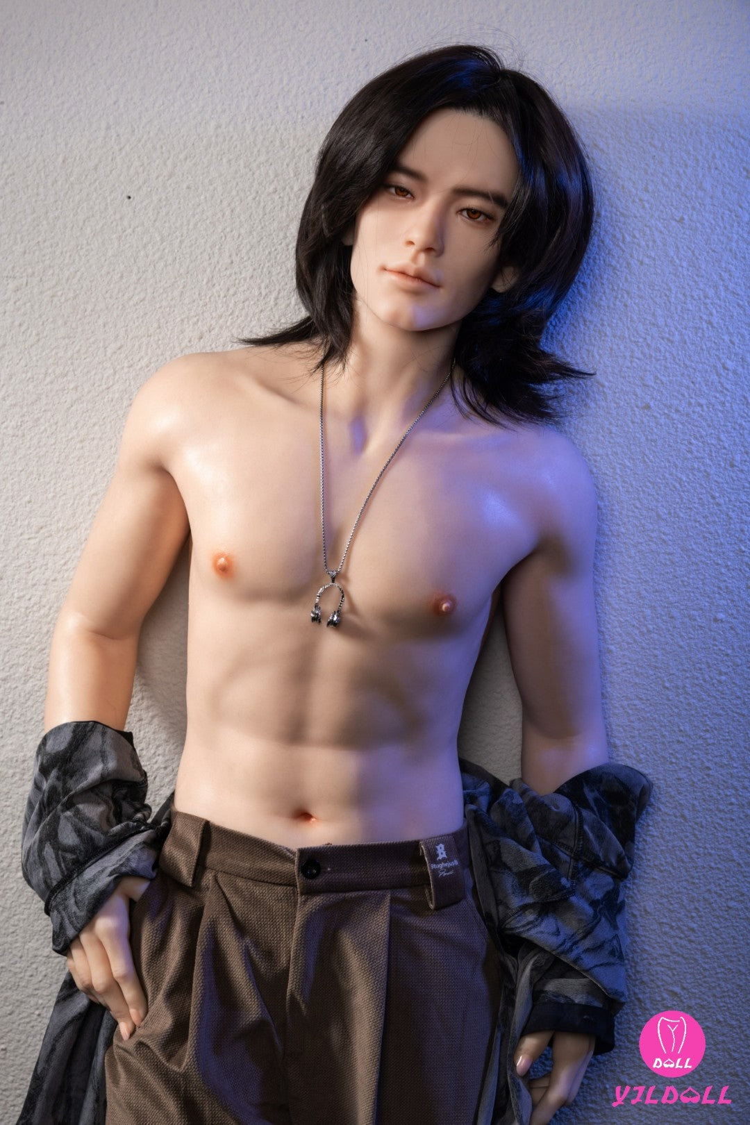 Charles mâle poupée sexuelle (YJL Doll 177cm MD013 Silicone)