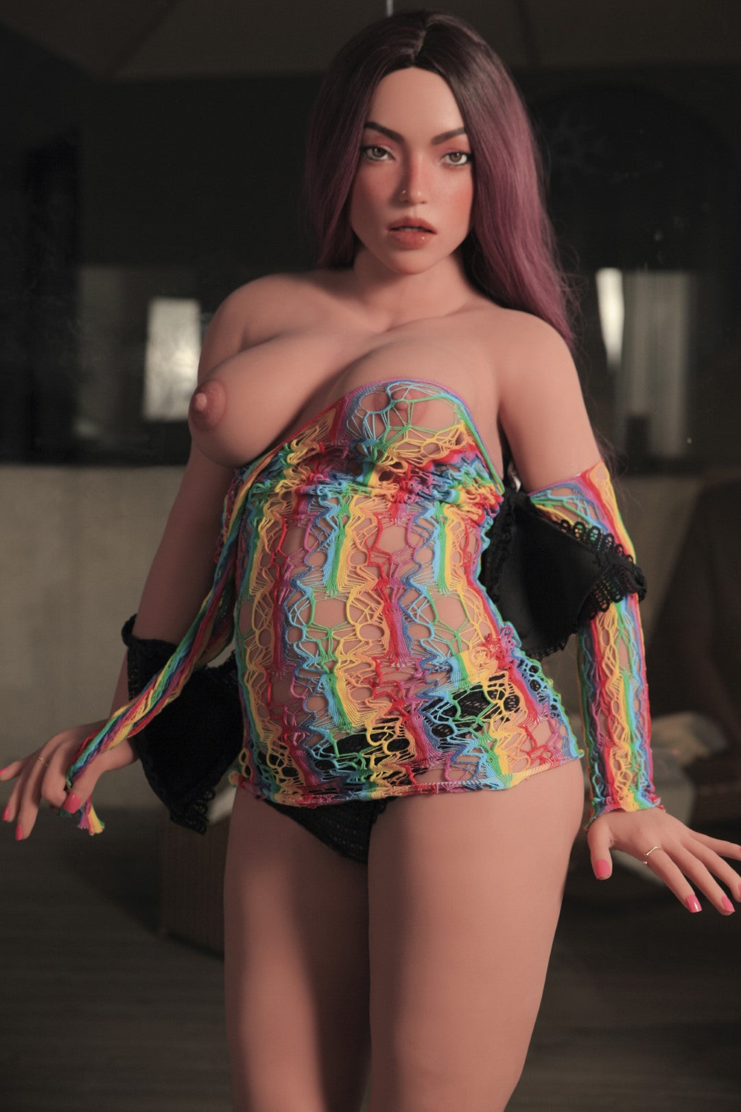 Ginny poupée sexuelle (Climax Doll Pro 155 cm bonnet D TPE+Silicone)