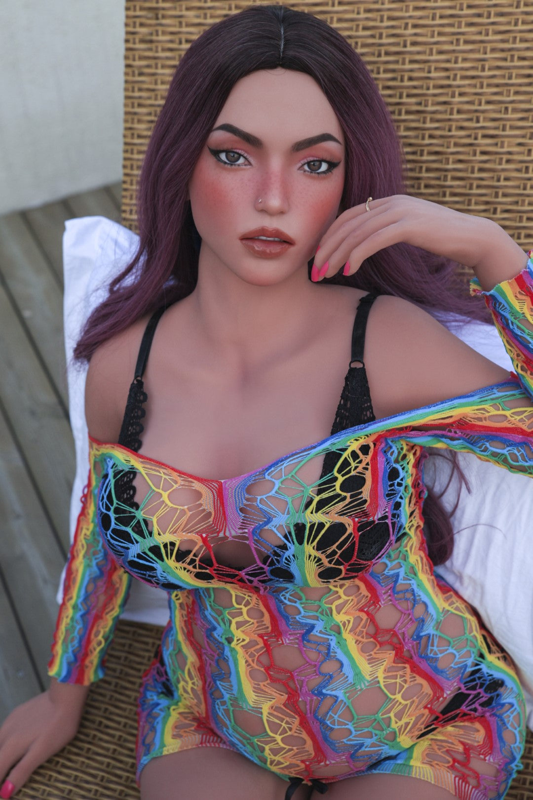 Ginny poupée sexuelle (Climax Doll Pro 155 cm bonnet D TPE+Silicone)