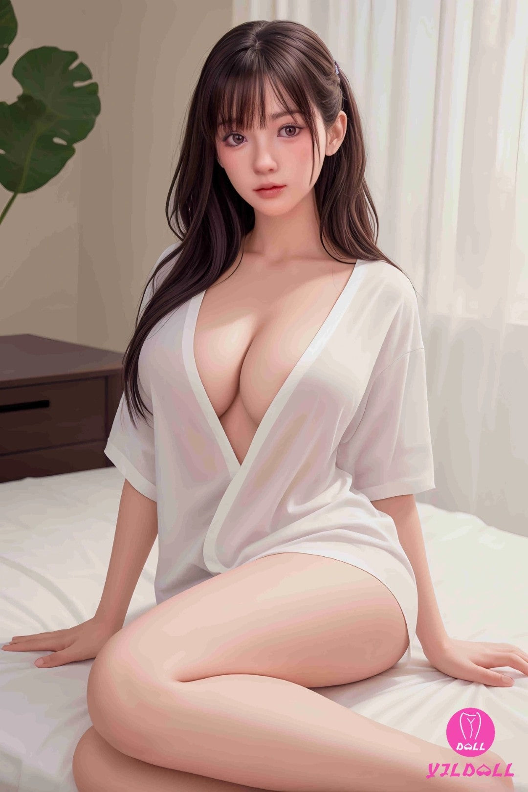 Bao hong poupée sexuelle (YJL Doll 168 cm D-Cup # 465 Silicone)