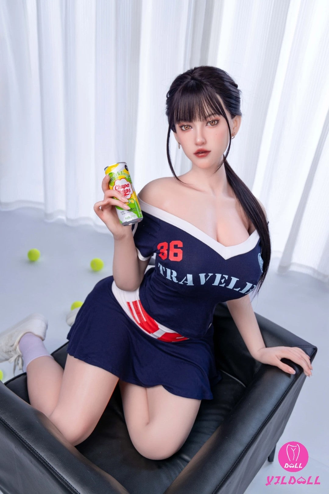 Eva poupée sexuelle (YJL Doll 168cm e-top # 454 Silicone)