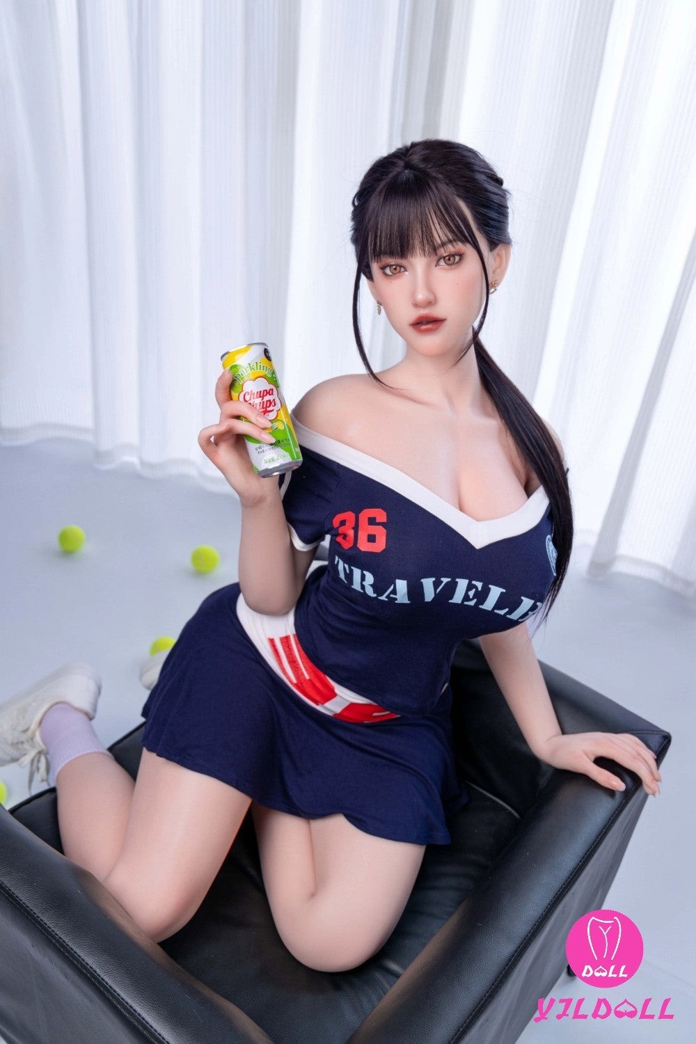 Eva poupée sexuelle (YJL Doll 167cm D-Kupa # 454 Silicone Pro)