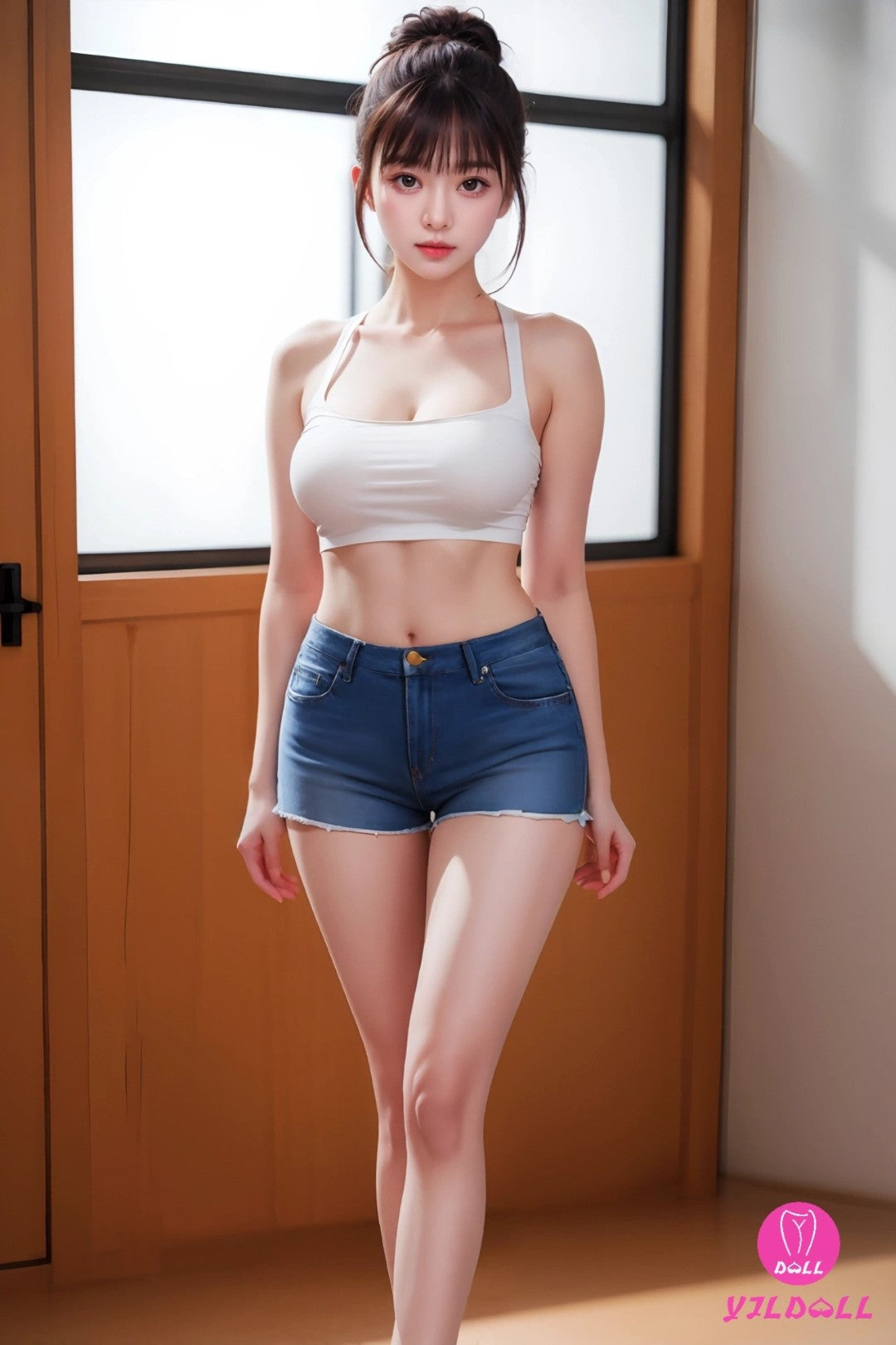 Shi yan poupée sexuelle (YJL Doll 168cm D-Kupa # 416 Silicone)