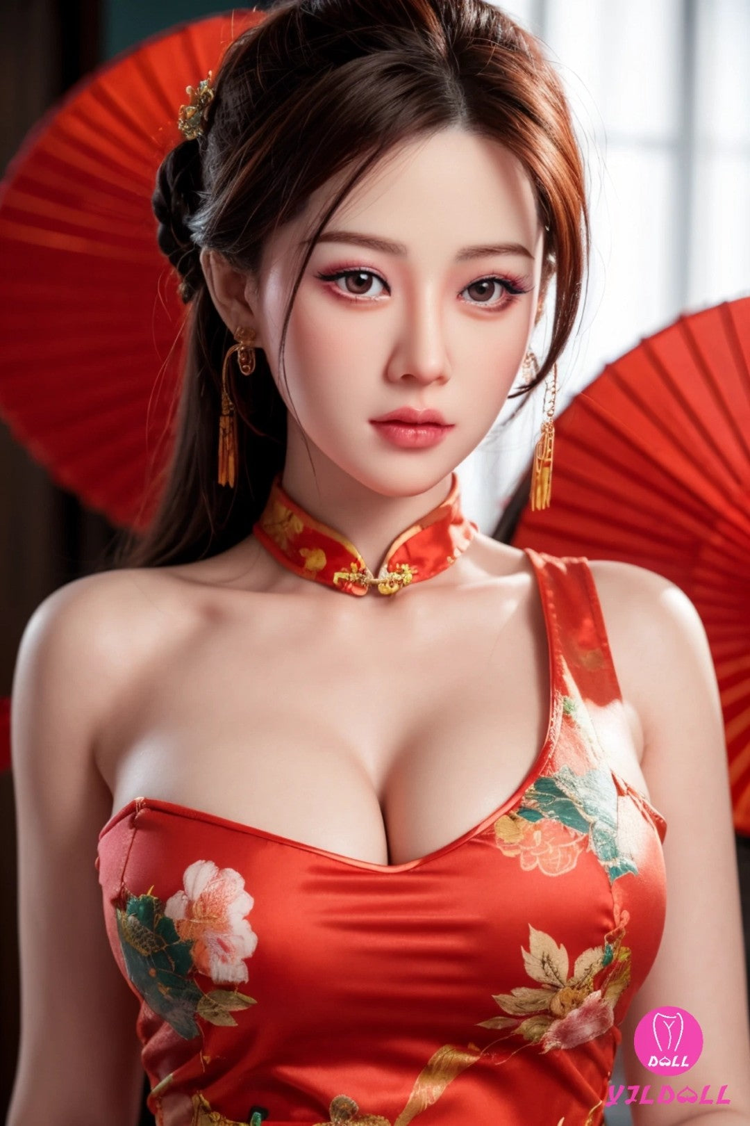 Sérénité poupée sexuelle (YJL Doll 168cm D-Cup # 413 Silicone)