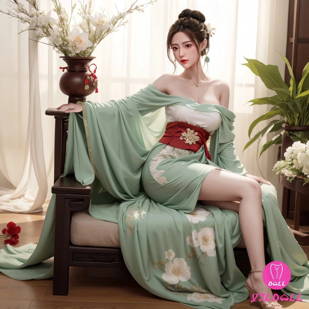 DAMN JING poupée sexuelle (YJL Doll 165 cm D-Cup # 449 Silicone)