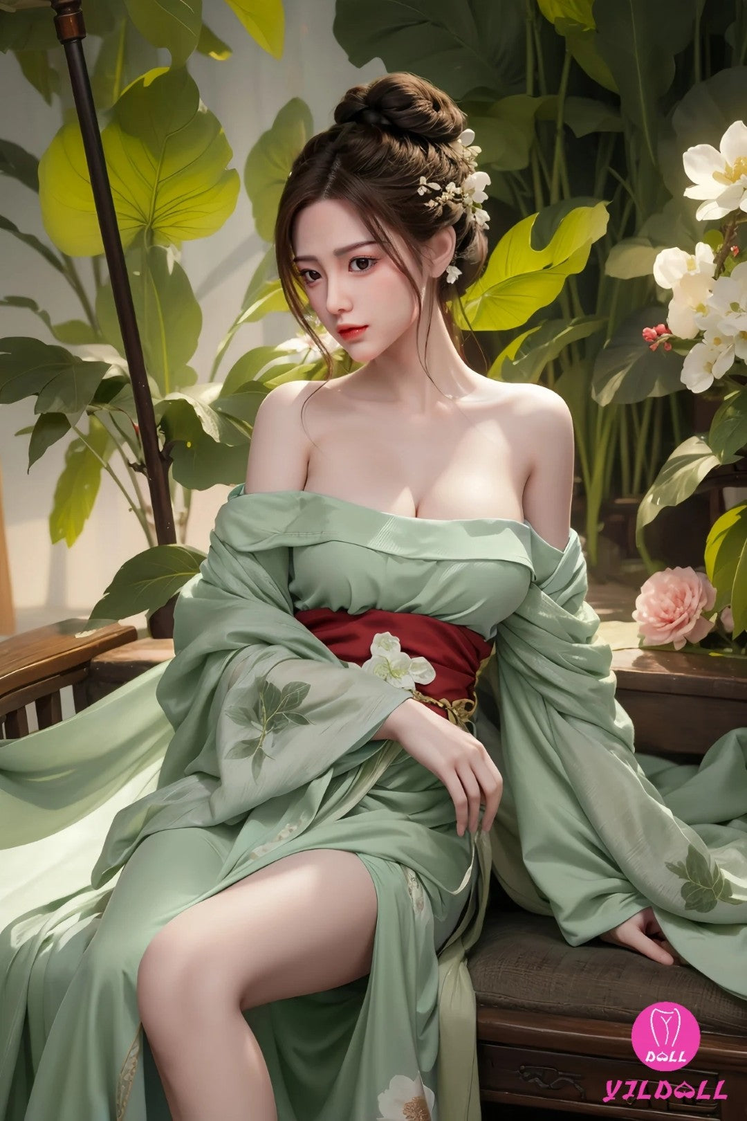 DAMN JING poupée sexuelle (YJL Doll 165 cm D-Cup # 449 Silicone)