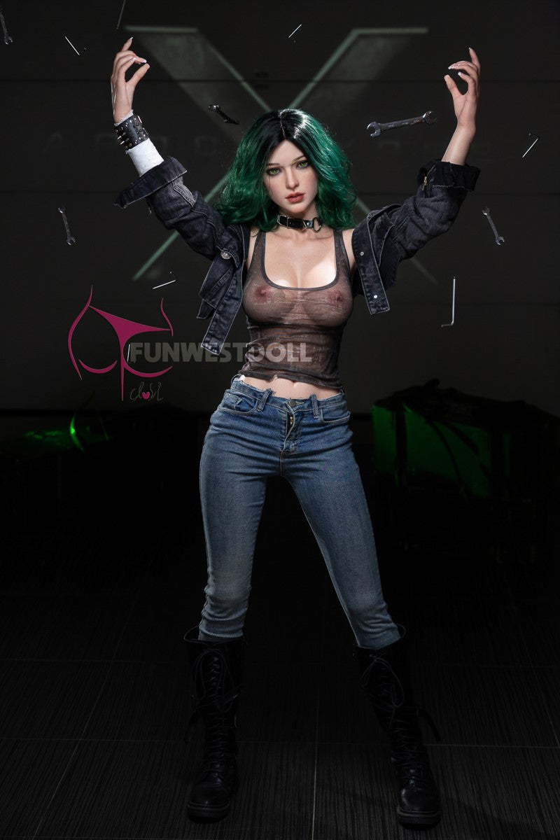 Alexa poupée sexuelle (FunWest Doll 157cm D-cup # 045S Silicone)