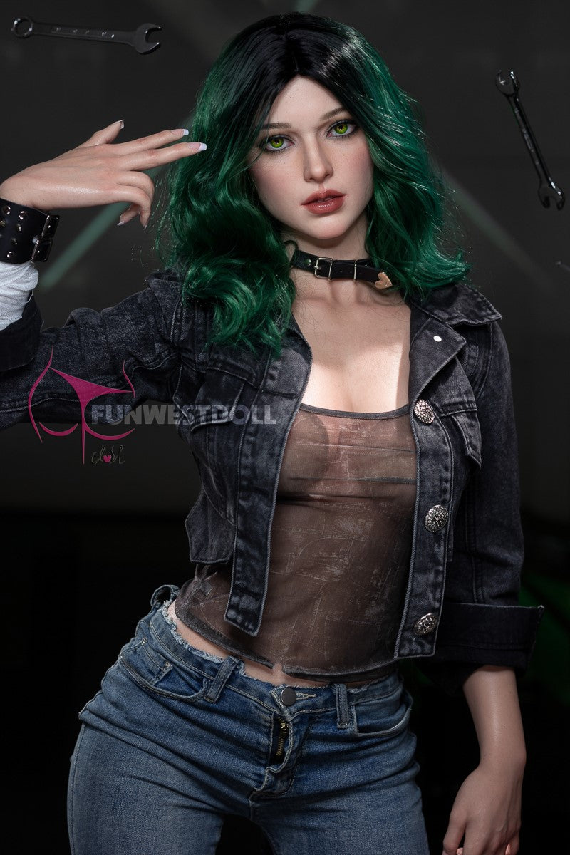 Alexa poupée sexuelle (FunWest Doll 157cm D-cup # 045S Silicone)