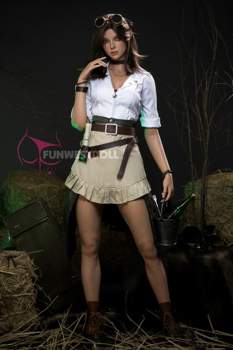 Lexie poupée sexuelle (FunWest Doll Bonnet D 168 cm #026S RST Silicone)