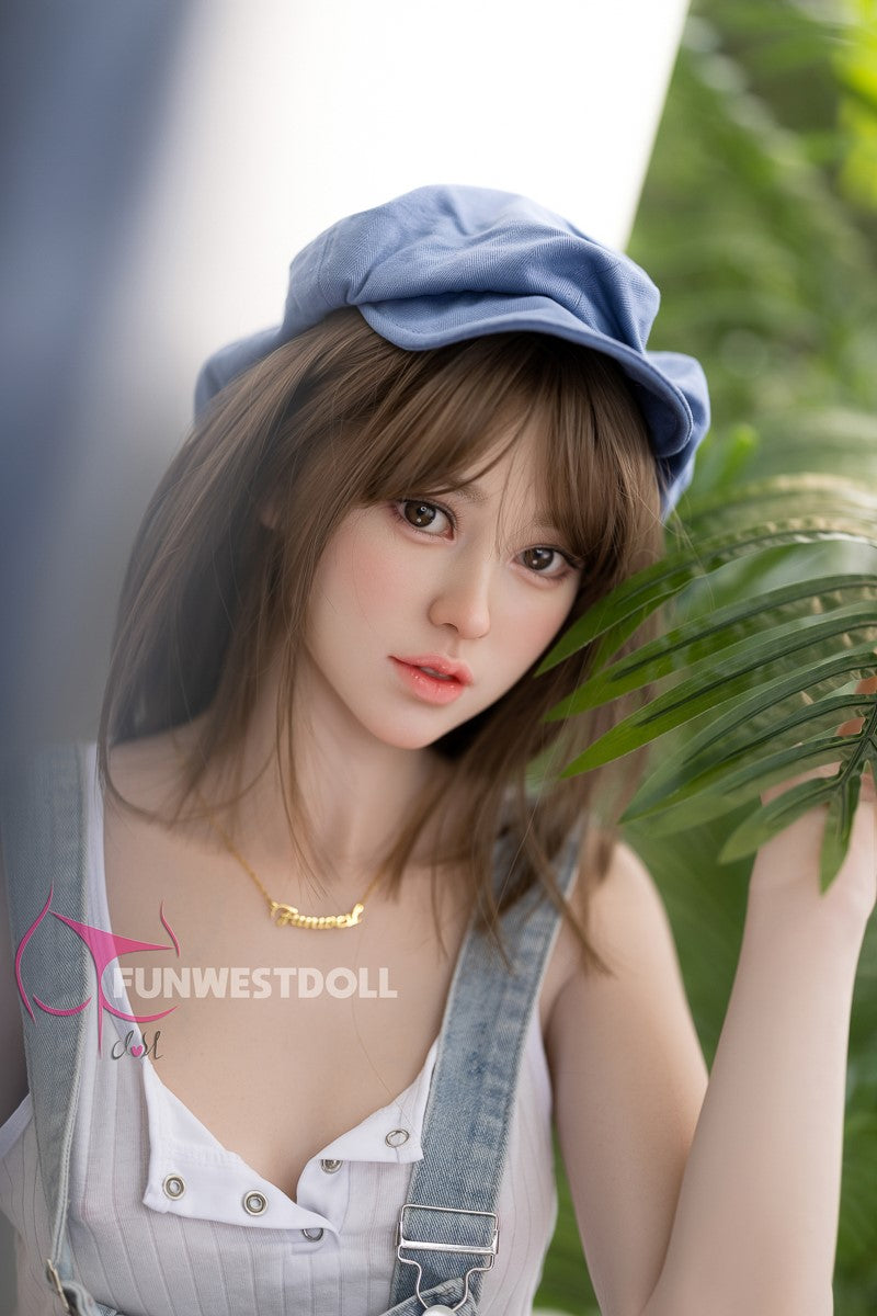 Lucy poupée sexuelle (FunWest Doll 159cm a-t-cup # 032s Silicone)