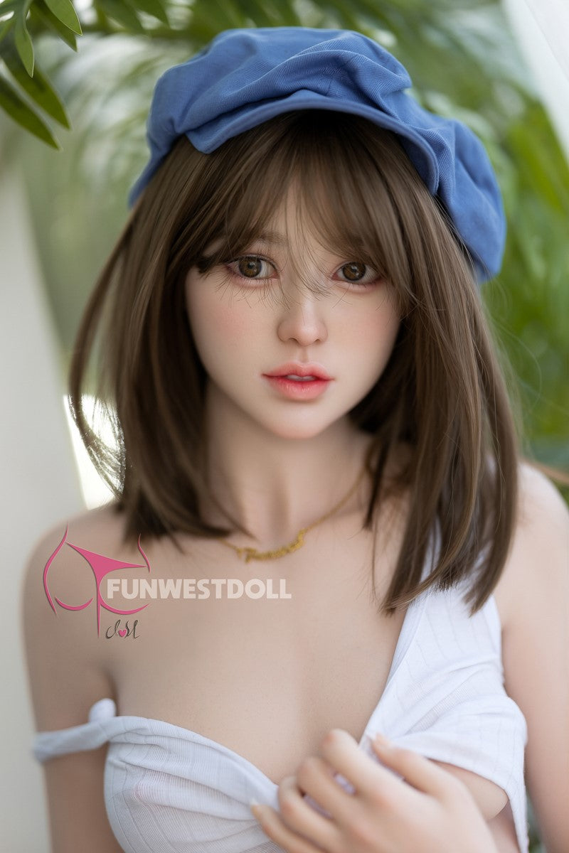 Lucy poupée sexuelle (FunWest Doll 159cm a-t-cup # 032s Silicone)
