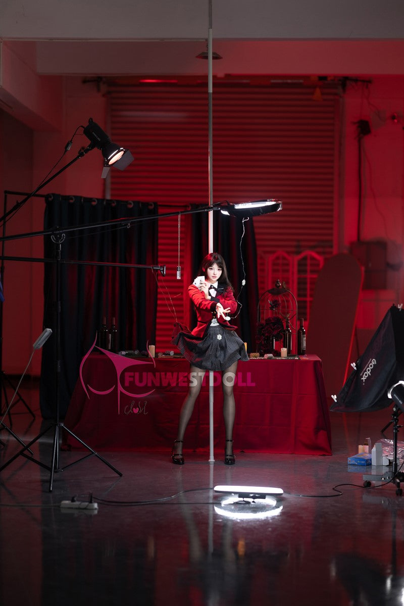 Yumeko Jabami poupée sexuelle (FunWest Doll 159cm Bonnet A #038S Silicone)