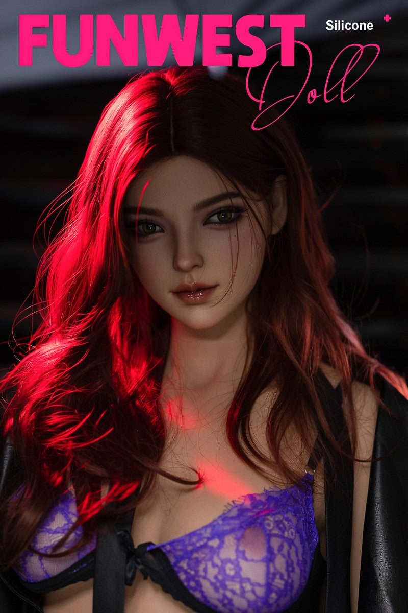 Lexie poupée sexuelle (FunWest Doll 168cm D-cup # 026S RST Silicone)