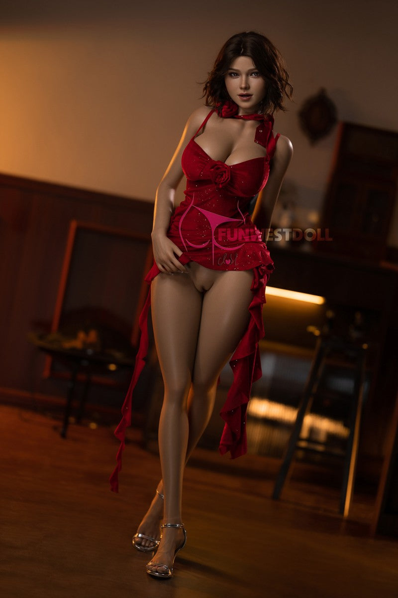 Rose poupée sexuelle (FunWest Doll 157cm G-Cup # 043SJ Silicone) EXPRESS