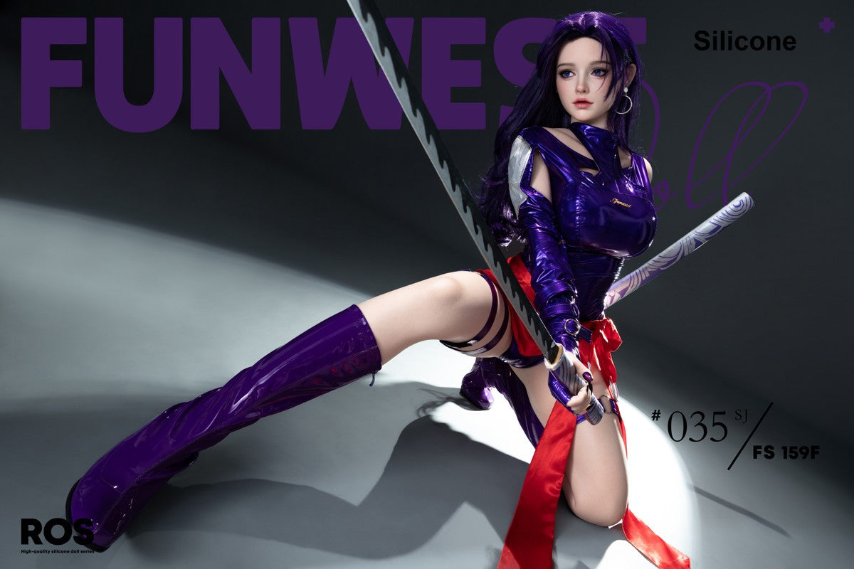 Chloe Sexdocka (FunWest Doll 159cm F-Kupa #035SJ Silikon)