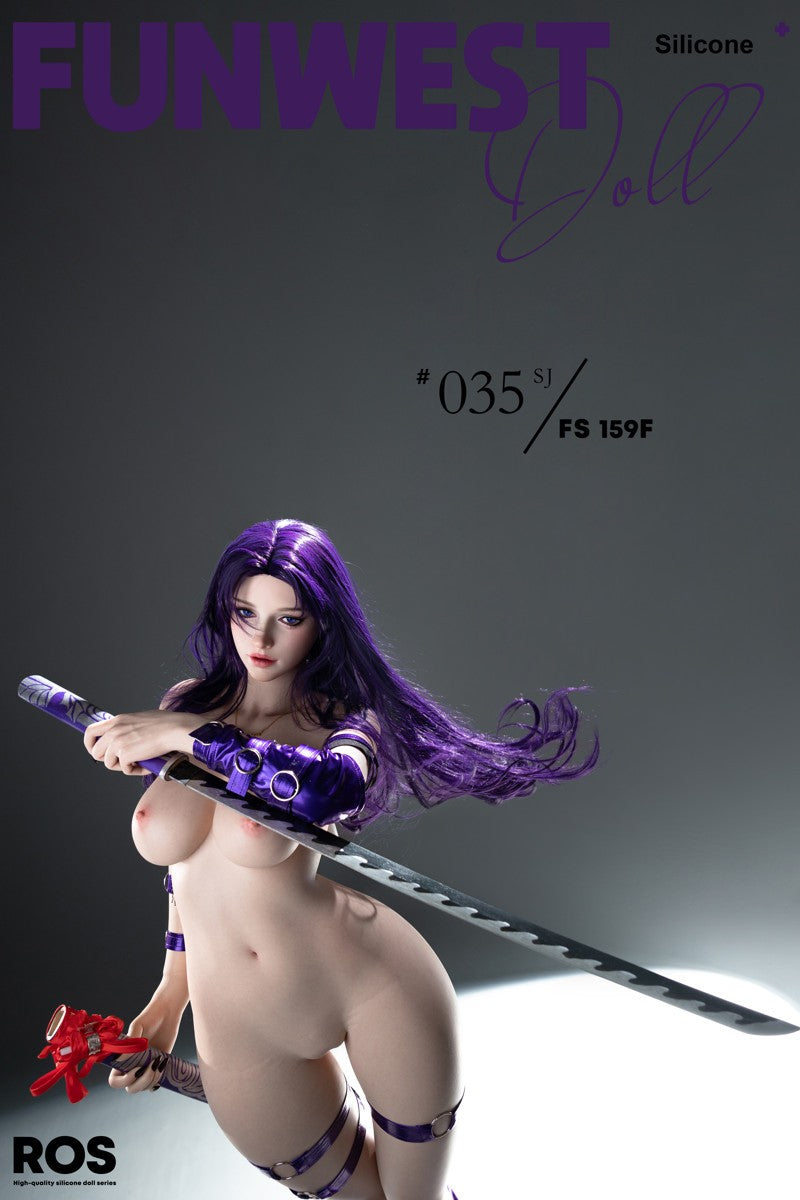 Chloe Sexdocka (FunWest Doll 159cm F-Kupa #035SJ Silikon)