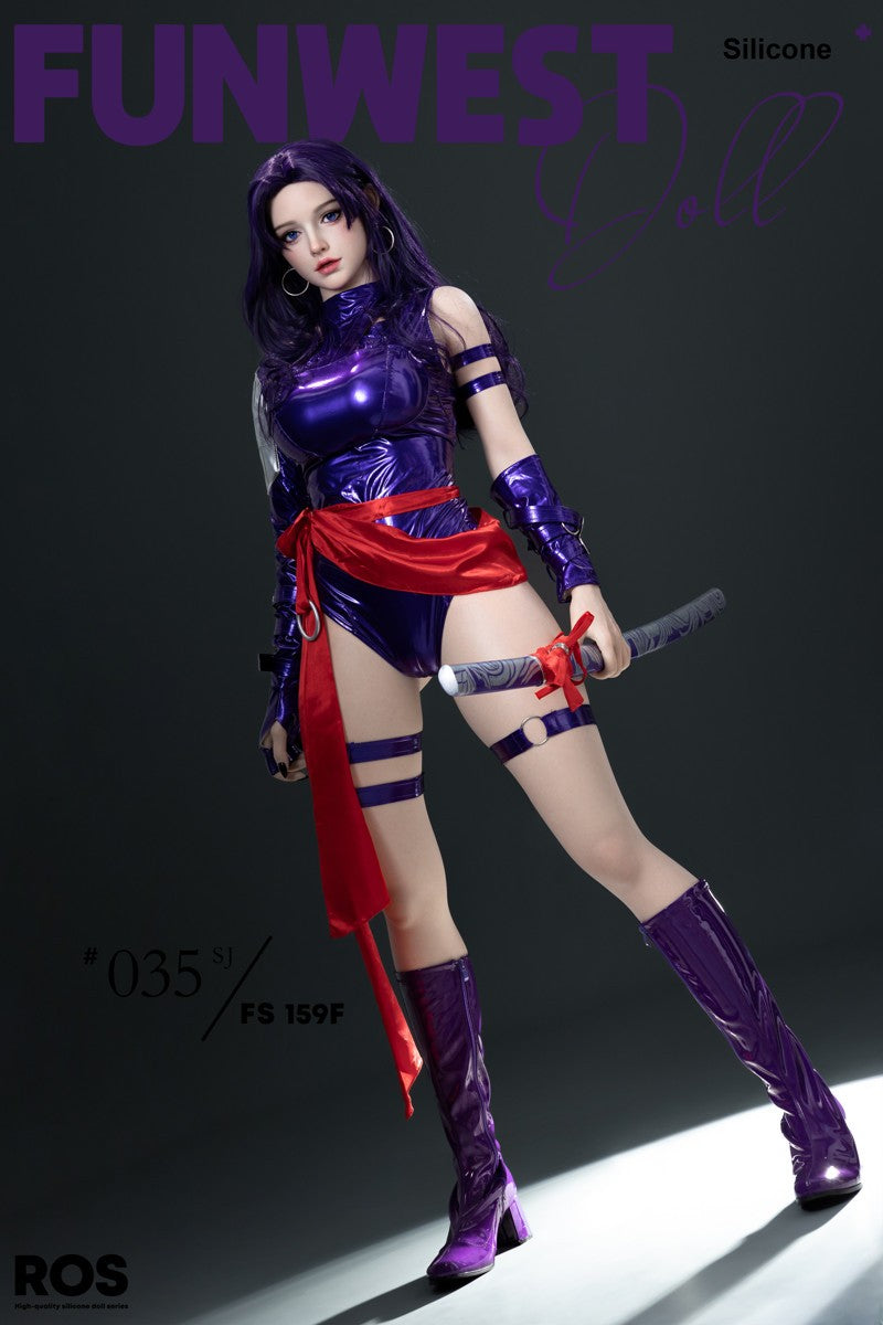 Chloe Sexdocka (FunWest Doll 159cm F-Kupa #035SJ Silikon)