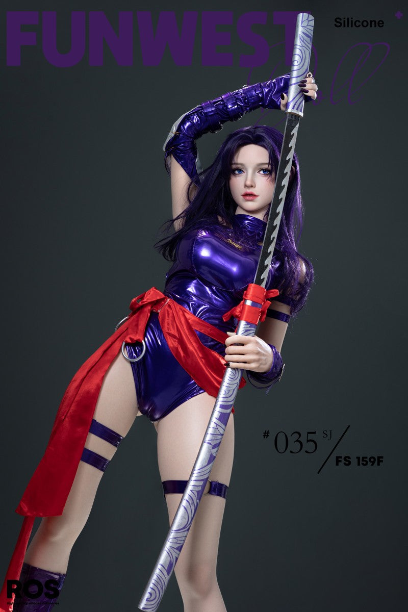 Chloe Sexdocka (FunWest Doll 159cm F-Kupa #035SJ Silikon)