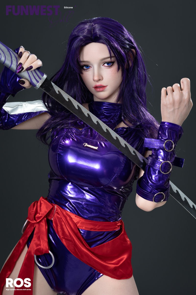 Chloe Sexdocka (FunWest Doll 159cm F-Kupa #035SJ Silikon)