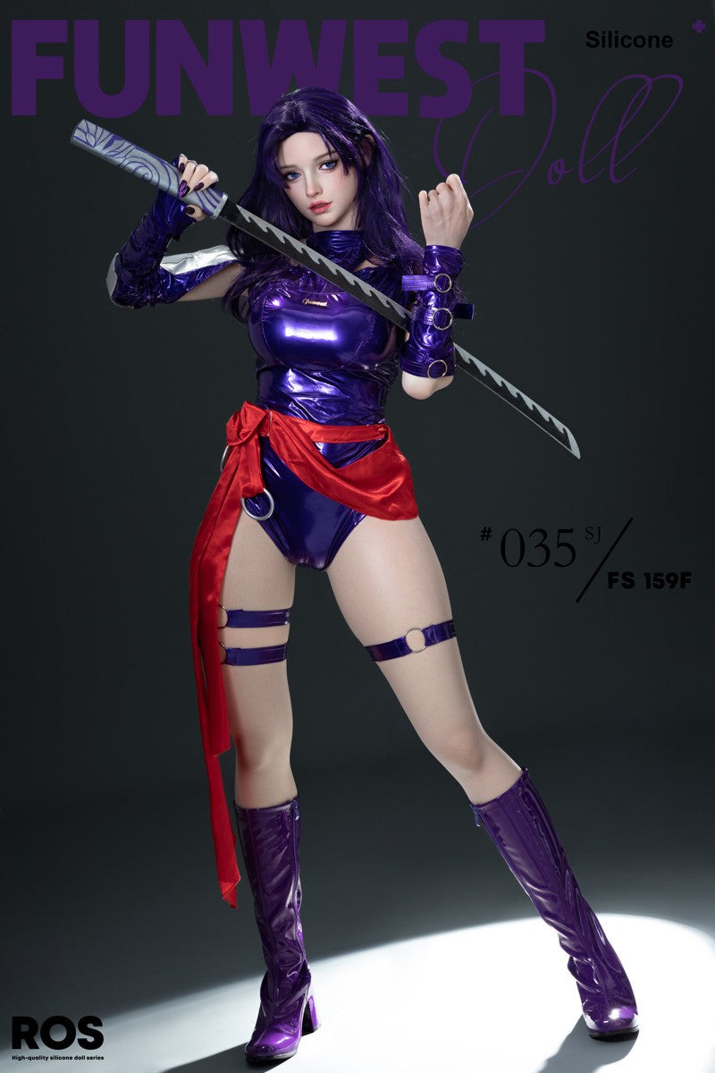 Chloe Sexdocka (FunWest Doll 159cm F-Kupa #035SJ Silikon)