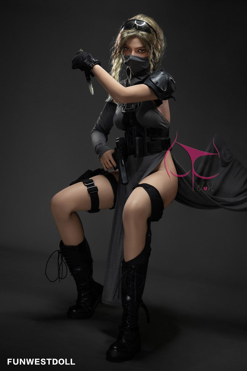 Lexie poupée sexuelle (FunWest Doll 165cm C-Cup # 026 TPE)