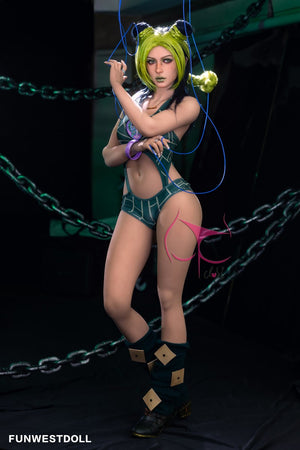 Jolyne poupée sexuelle (Funwest Doll 159cm A-Kupa # 033 TPE)