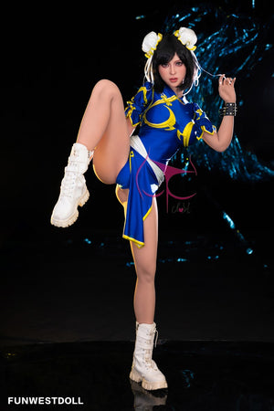 Chun li poupée sexuelle (Funwest Doll 155cm F-Kupa # 032 TPE)