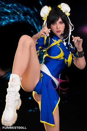 Chun li poupée sexuelle (Funwest Doll 155cm F-Kupa # 032 TPE)