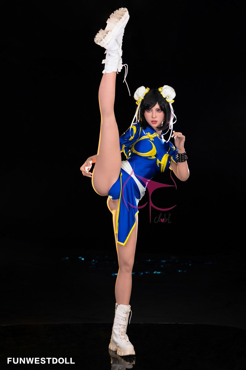 Chun Li poupée sexuelle (FunWest Doll Bonnet F 155 cm #032 TPE)