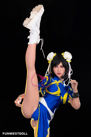 Chun li poupée sexuelle (Funwest Doll 155cm F-Kupa # 032 TPE)