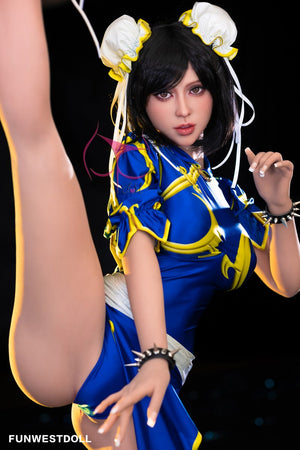 Chun li poupée sexuelle (Funwest Doll 155cm F-Kupa # 032 TPE)