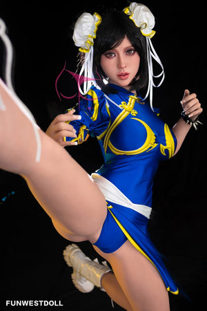 Chun li poupée sexuelle (Funwest Doll 155cm F-Kupa # 032 TPE)