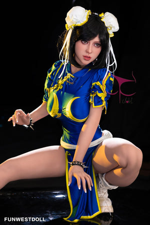 Chun li poupée sexuelle (Funwest Doll 155cm F-Kupa # 032 TPE)