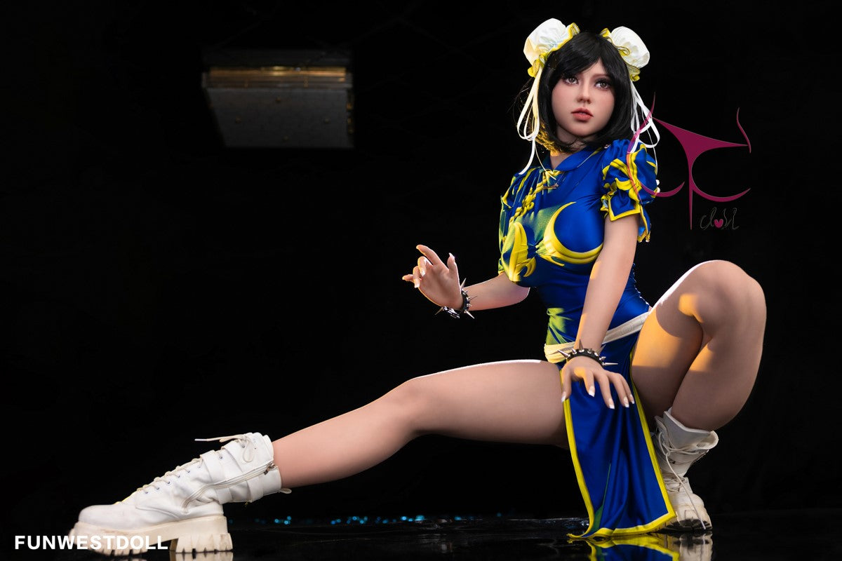 Chun Li poupée sexuelle (FunWest Doll Bonnet F 155 cm #032 TPE)
