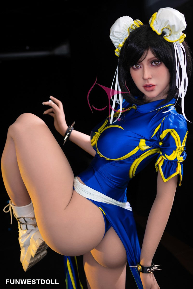 Chun Li poupée sexuelle (FunWest Doll Bonnet F 155 cm #032 TPE)