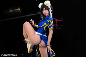 Chun li poupée sexuelle (Funwest Doll 155cm F-Kupa # 032 TPE)