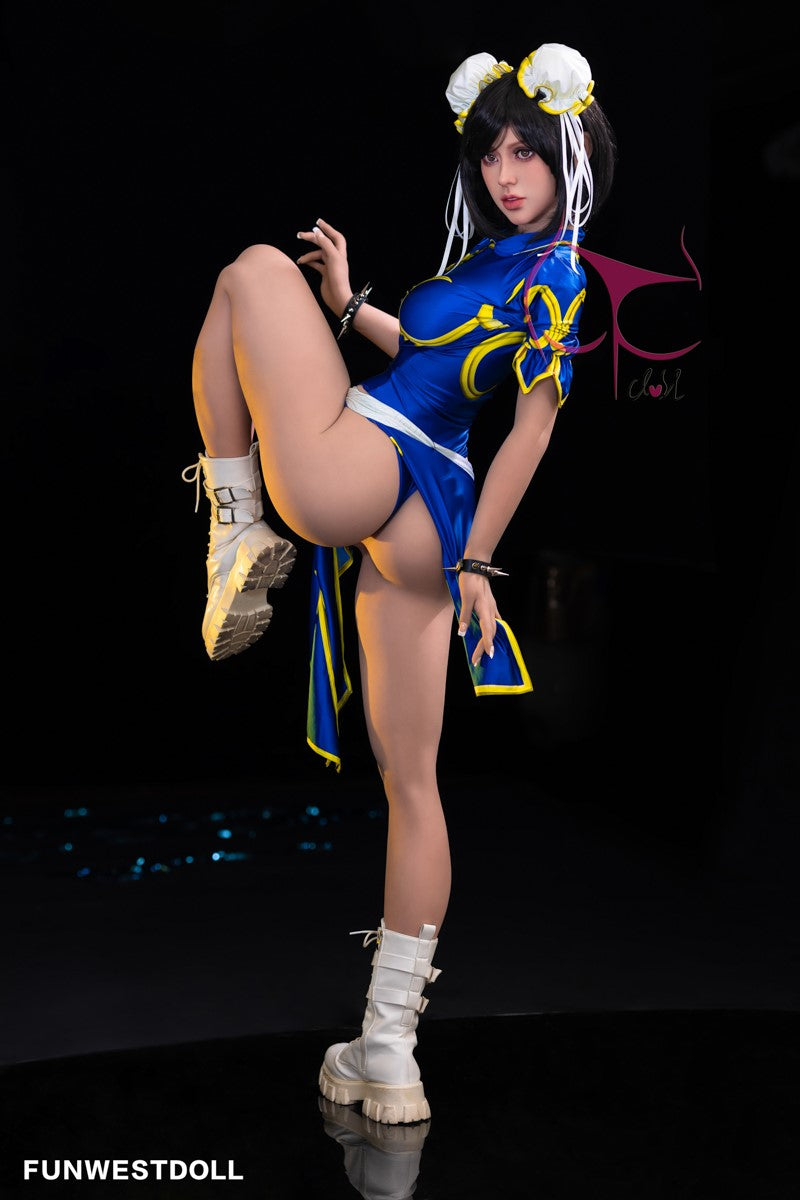 Chun Li poupée sexuelle (FunWest Doll Bonnet F 155 cm #032 TPE)