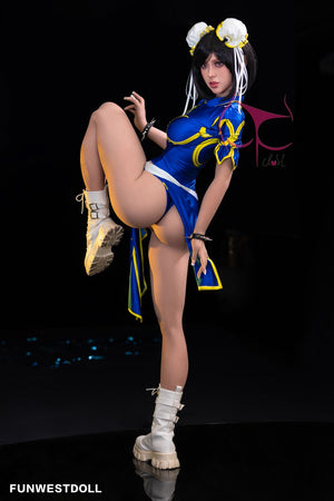 Chun li poupée sexuelle (Funwest Doll 155cm F-Kupa # 032 TPE)