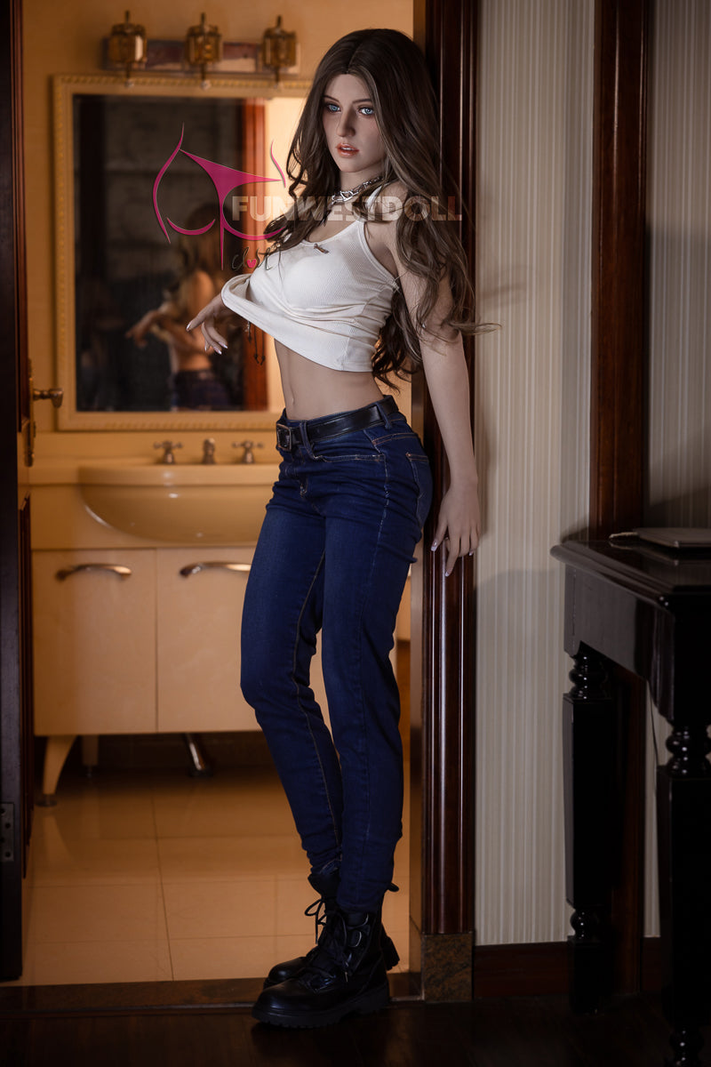 Jasmin poupée sexuelle (FunWest Doll 159cm Bonnet A #027 TPE)