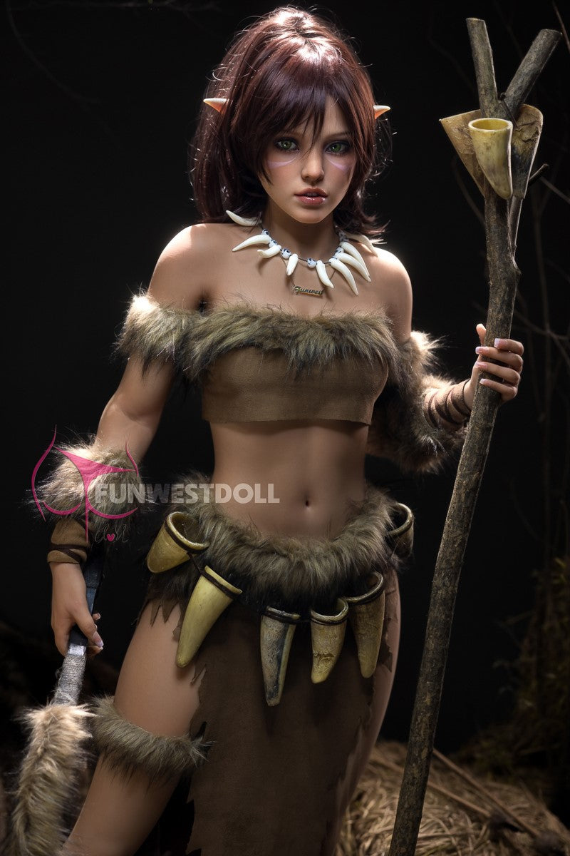 Kylie poupée sexuelle (FunWest Doll 159cm A-Cup # 040 TPE)