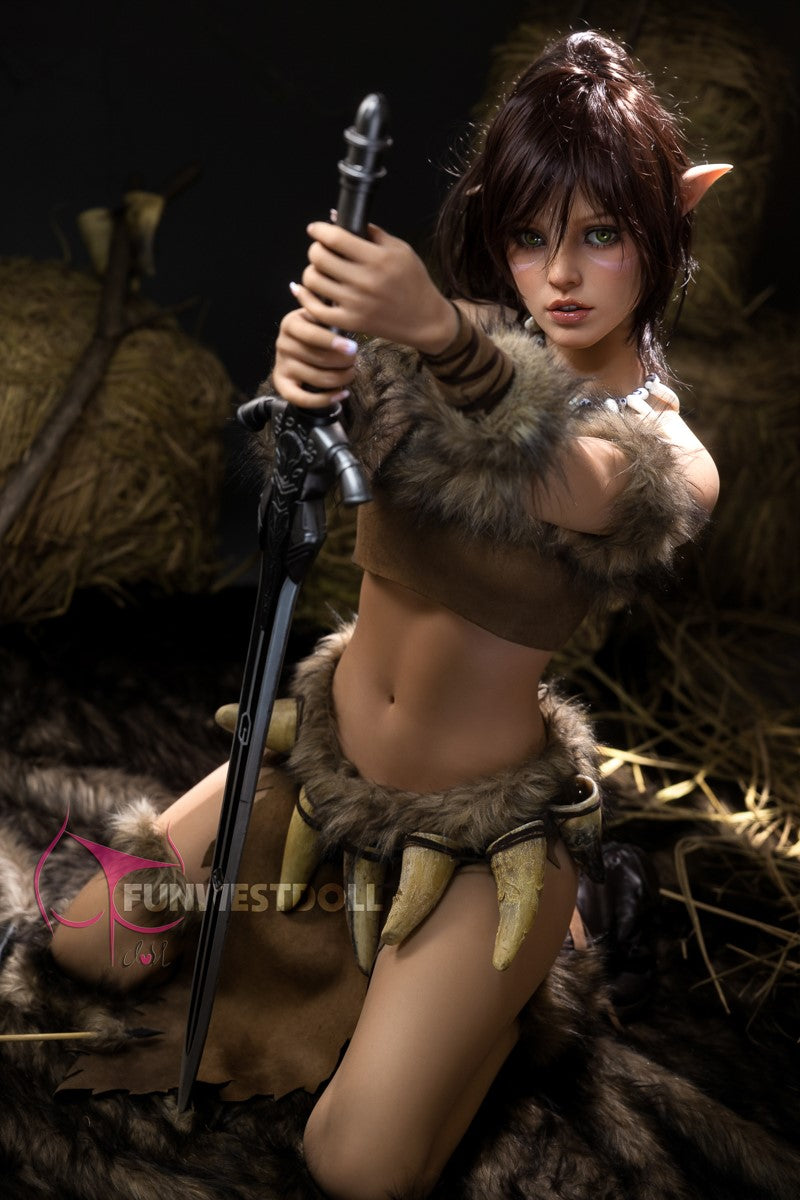 Kylie poupée sexuelle (FunWest Doll 159cm A-Cup # 040 TPE)