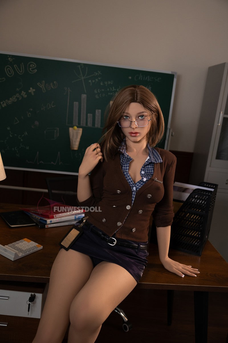 Sheila poupée sexuelle (FunWest Doll Bonnet C 165 cm #057 TPE)